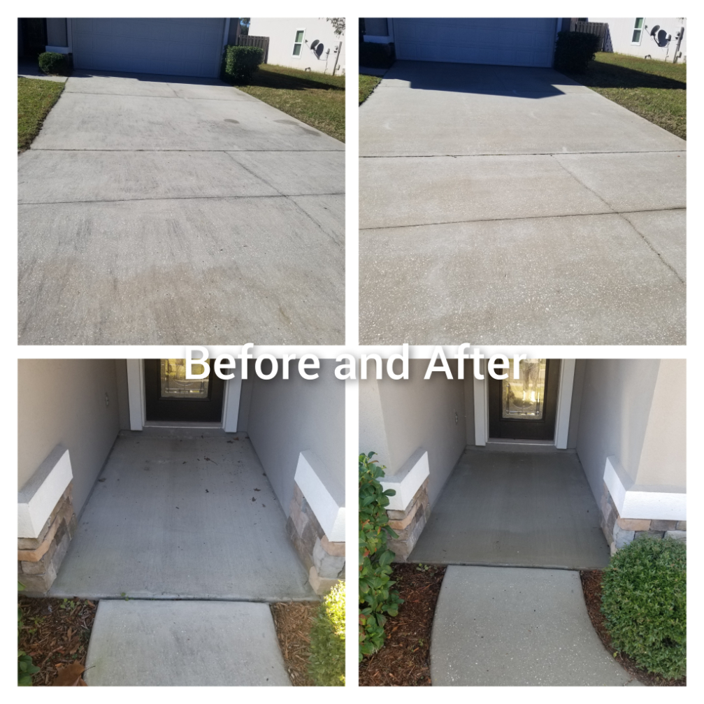 Concrete cleaning jacksonville