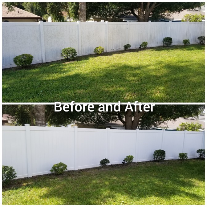 Fence cleaning jacksonville