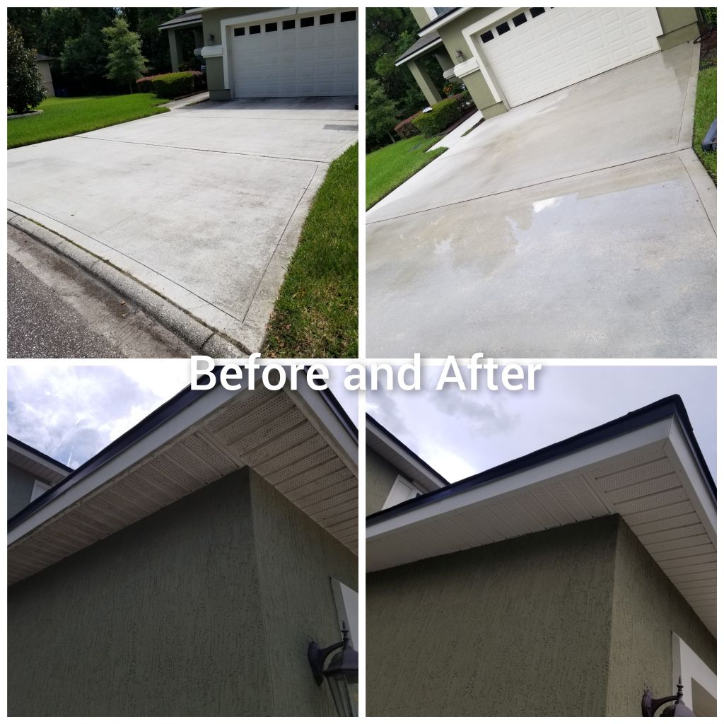 House driveway washing jacksonville