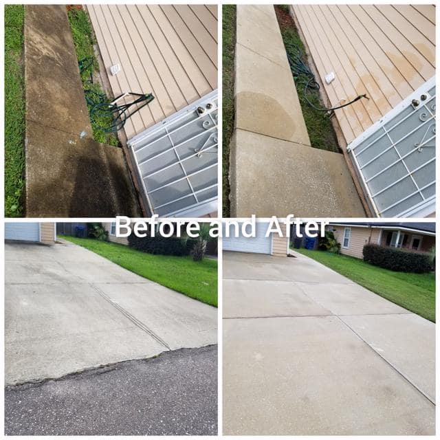 House Wash and Driveway Cleaning in Jacksonville, FL